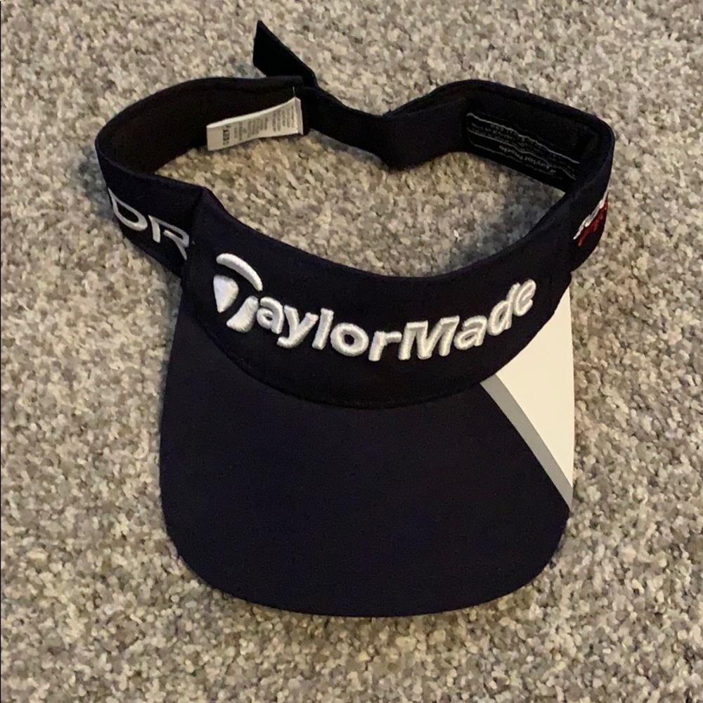 New TaylorMade black golf visor